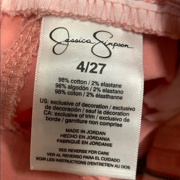 CLEARANCE! NWT Jessica Simpson Rosette Skinny Jean - Picture 6 of 8